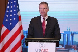 美國駐越南大使丹尼爾‧克里滕布林克。（圖源：越通社）