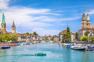 瑞士著名旅遊景點之一的蘇黎世湖一瞥。（圖源：互聯網）