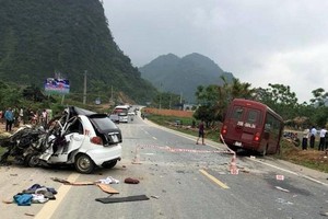 一起嚴重交通事故現場。（圖源：首都安寧報）