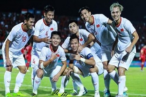 越南男足隊。（圖源：互聯網）