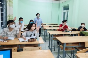 市華語成人教育中心於昨(11)日已讓學生回校復課。