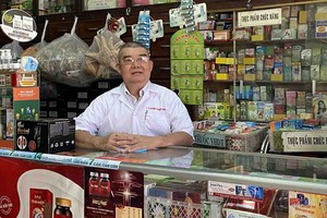 寓居隆安省新安市第一坊的黃業新大叔