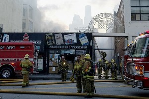 救援現場。（圖源：AP）