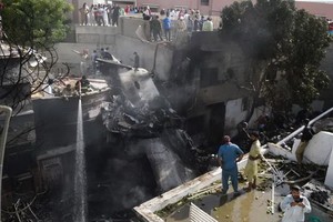 墜機事故現場。（圖源：互聯網）