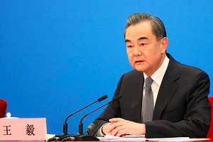 中國國務委員兼外交部長王毅。（圖源：中國人民網）