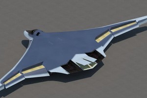 俄羅斯 PAK DA 隱身轟炸機。（圖源：互聯網）