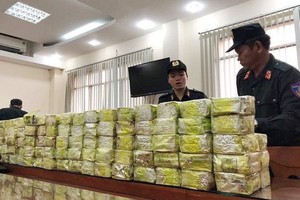 本市公安力量起獲總量近317公斤以茶葉包裝作掩飾的毒品。（圖源：警方提供）