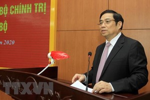 黨中央政治局委員、黨中央書記、中央組織部長范明政。（圖源：越通社）