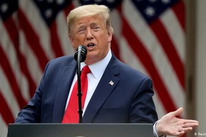 美國總統特朗普。（圖源：路透社）