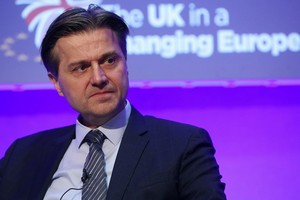 歐盟負責英國“脫歐”事務首席談判代表巴尼耶的顧問林克。（圖源：互聯網）