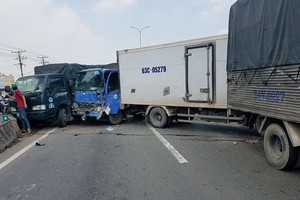 事故現場。（圖源：陳柯）