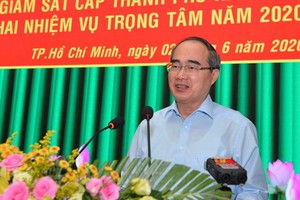 市委書記阮善仁。（圖源：越勇）