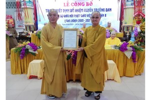 釋慧功法師獲委任第八郡佛教會執行會長