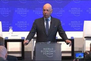 達沃斯論壇創始人施瓦布。（圖源：DAVOS）