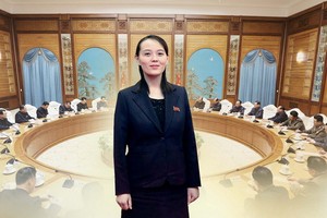 韓聯社據談話推測，目前金與正負責朝鮮對韓事務。（圖源：韓聯社）