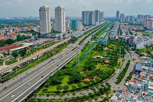 本市東面創新都市區一瞥。