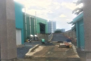 楚雞垃圾站即將投入運行。