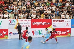 室內5人制足球錦標賽比賽一瞥。（圖源：互聯網）