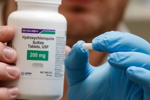 世界衛生組織17日宣佈停止其“團結試驗”項目中羥氯喹分支試驗。（圖源：AFP）