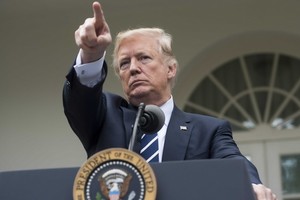 美國總統特朗普。（圖源：AFP）