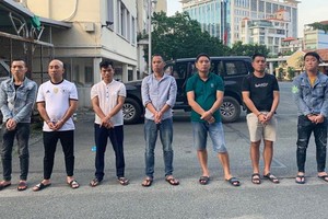 被捕的綁架團夥。（圖源：國勝）