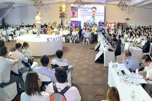 本市革新創意與創業週（WHISE 2019）已成為本市的年度活動（圖中：WHISE 2019 範圍內的活動之一）。