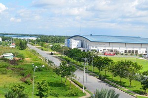 今年第二季度，在本市、隆安、同奈、平陽及巴地-頭頓省的工業區土地租金正呈猛增趨勢。（示意圖源：互聯網）