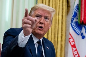 美國總統特朗普。（圖源：紐約時報）