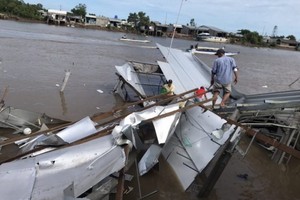 坍塌事故現場。（圖源：清進）