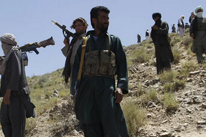 圖為塔利班武裝人員。（圖源：互聯網）