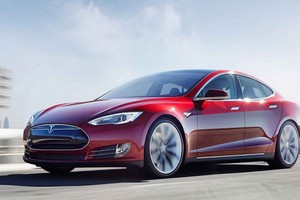 圖為特斯拉的一輛自動駕駛汽車。（圖源：互聯網）