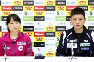 伊藤美誠和中國交手的勝率是36%，張本智和為40.4%。（圖源：互聯網）