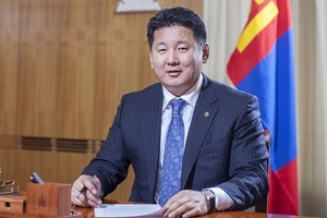 蒙古國總理烏赫那‧呼日勒蘇赫。（圖源：Getty Images）