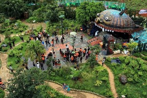 魔鬼山旅遊區一隅。（圖源：PV）