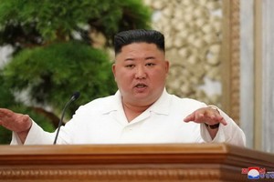 朝鮮國務委員會委員長金正恩。（圖源：朝中社）