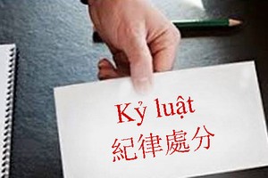 綏安縣人委會副主席受紀律處分