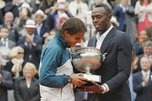 納達爾（左）。（圖源：互聯網）