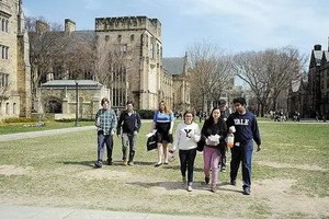 圖為在美留學生。（圖源：互聯網）