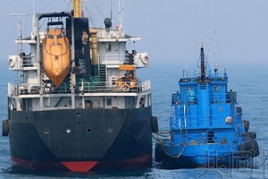 朝鮮今年前5個月“倒貨”走私石油 56 次。（圖源：共同社）