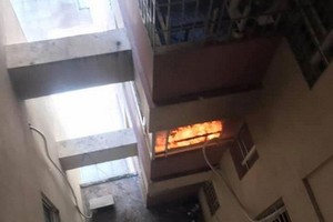 火警現場。（圖源：CTV）