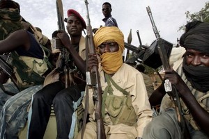 蘇丹叛軍武裝人員。（圖源：互聯網）