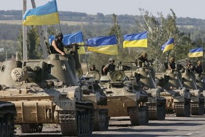 圖為烏軍的坦克部隊。（圖源：互聯網）