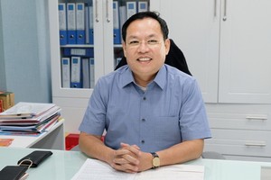 市商業聯合社董事長葉勇。（圖源：胡志明市婦女報）