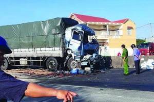 車禍現場。（圖源：人民公安報）
