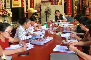 海南話培訓班上課一瞥。