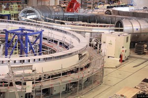 當地時間28日，世界上最大的核聚變裝置－－國際熱核聚變實驗反應堆(ITER)，在法國南部正式開始組裝。（圖源：ITER）