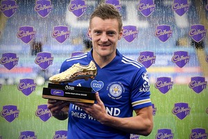 金靴獎得主：瓦爾迪（萊斯特）23球。（圖源：互聯網）