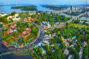 芹苴市一瞥。（圖源：黎雄）