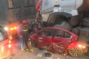 事故現場。（圖源：Q.P）