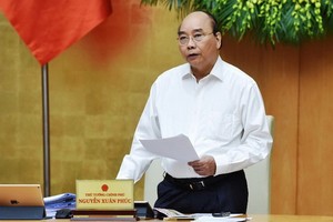 政府總理阮春福致信勉勵白衣戰士。（圖源：VGP）